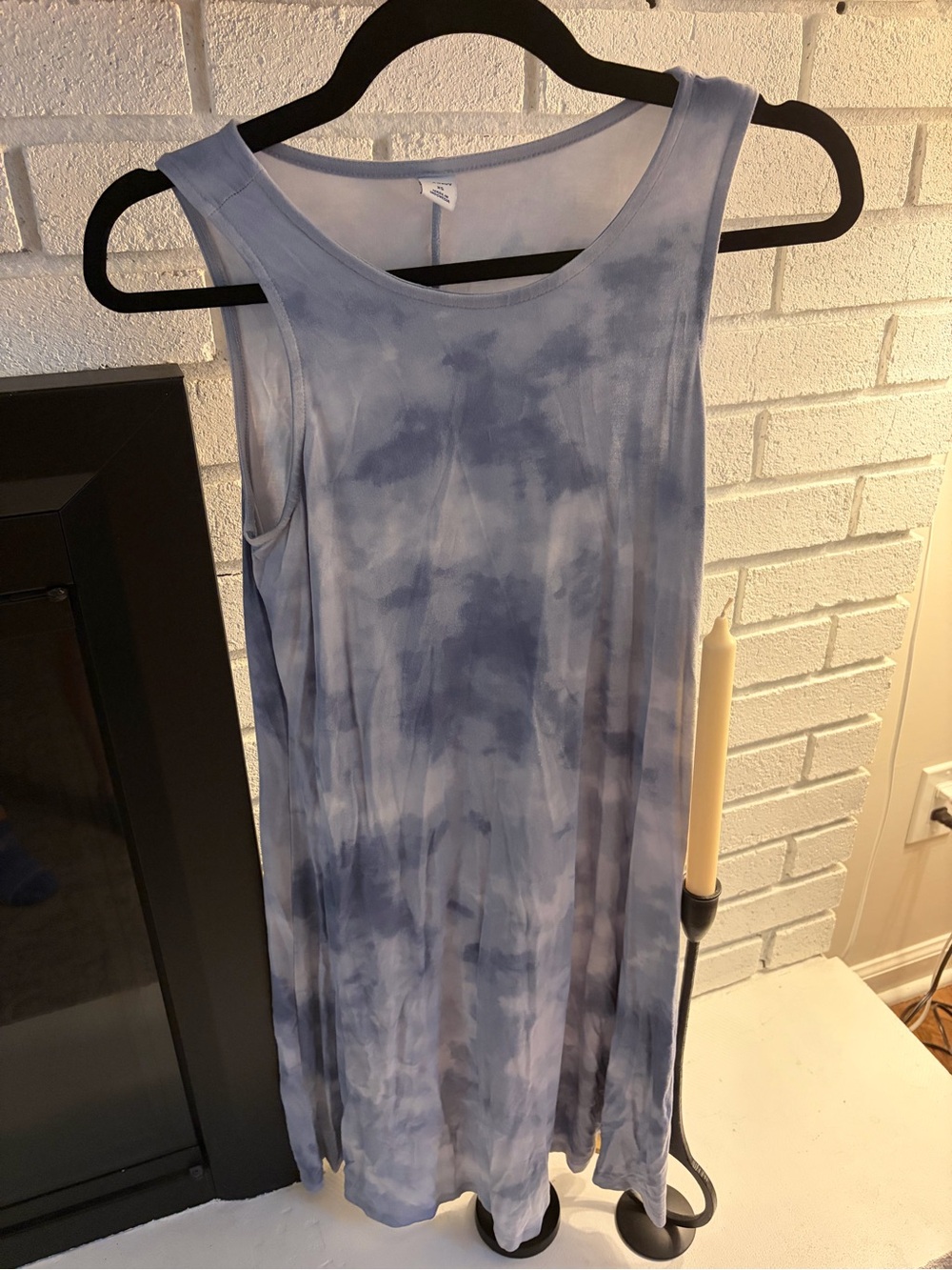 Old Navy Blue Tie-Dye Mini Dress